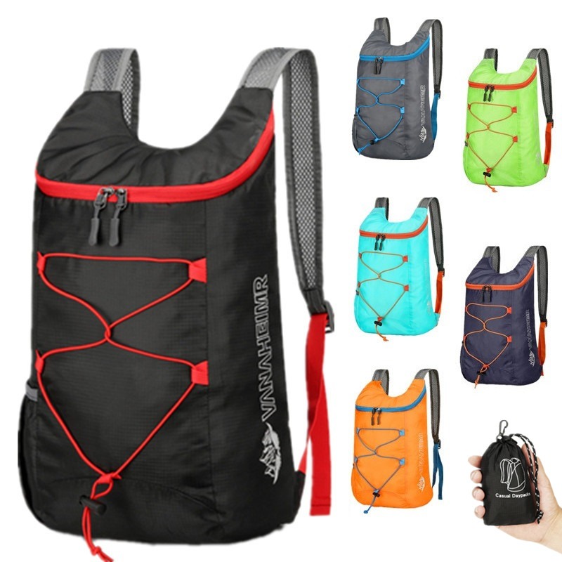 Hiking Backpack Waterproof - حقيبة ظهر قابلة للطي متعددة الوظائف